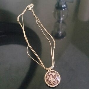 Animal Print Necklace